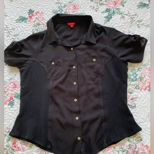 Guess brand black shirt size L